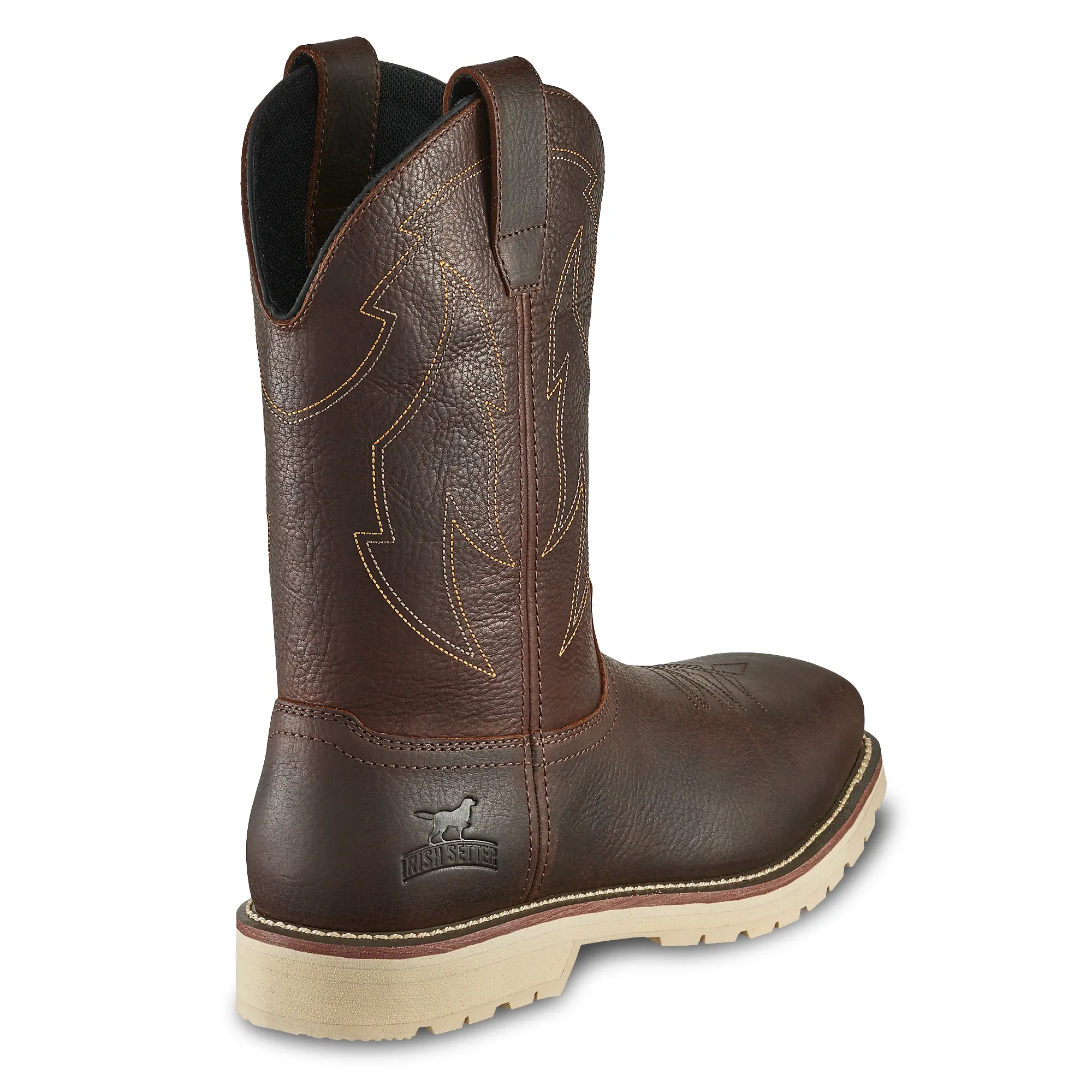 Irish Setter Red Wing Men's Kittson Brown Steel Toe Work Boots 83974