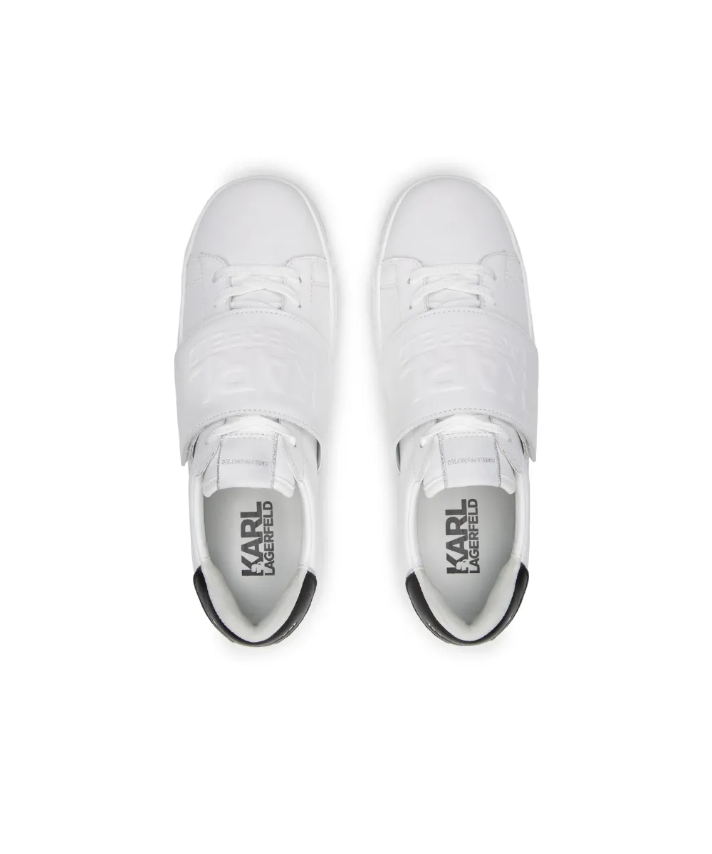 KARL LAGERFELD KUPSOLE III SNEAKERS IN WHITE