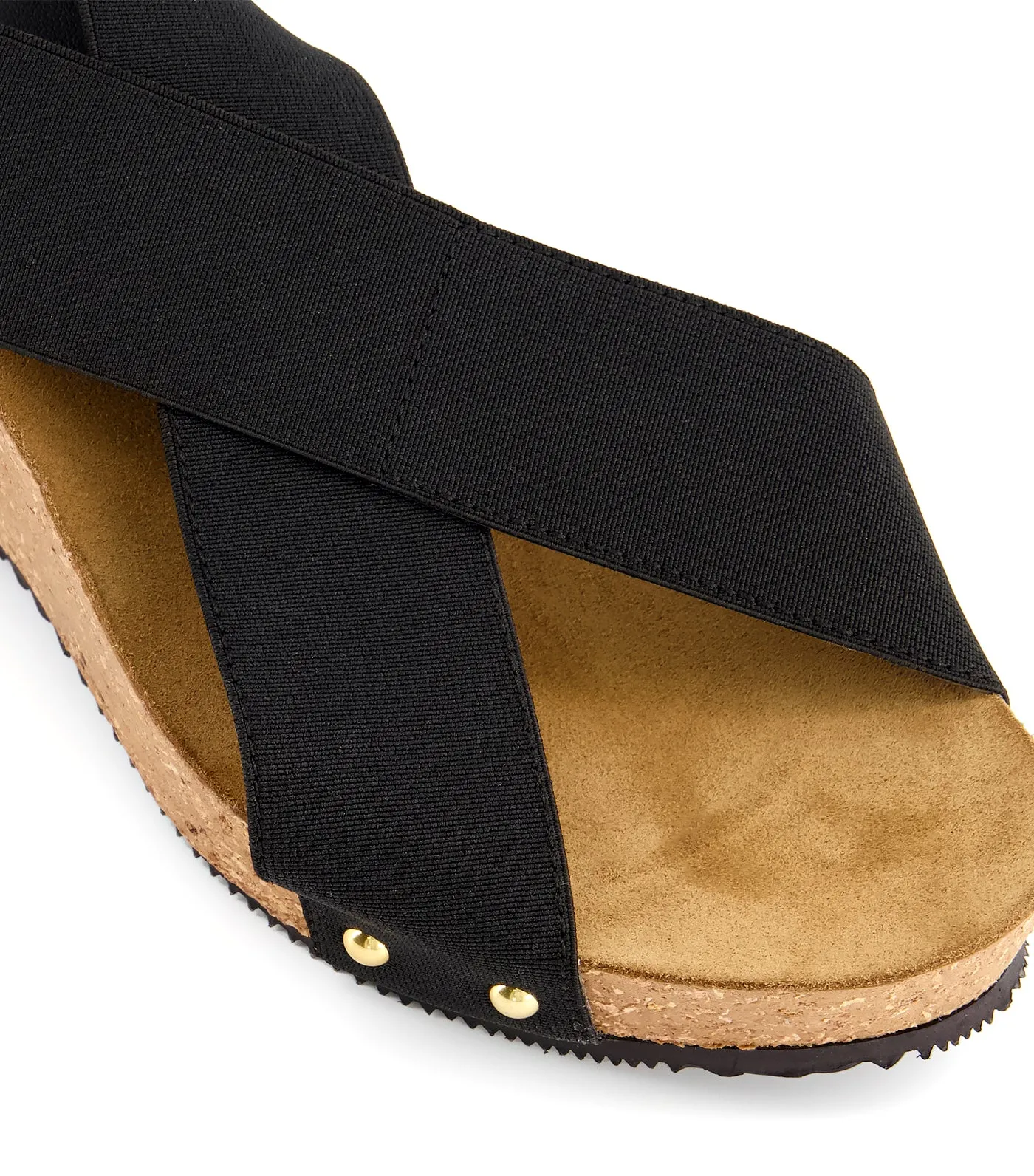 Korch Di Wedge Sandals Black