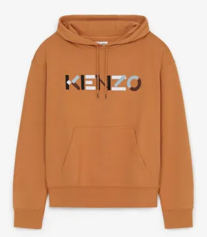 Logo Oversized Hooded Sweatshirt (Paprika)