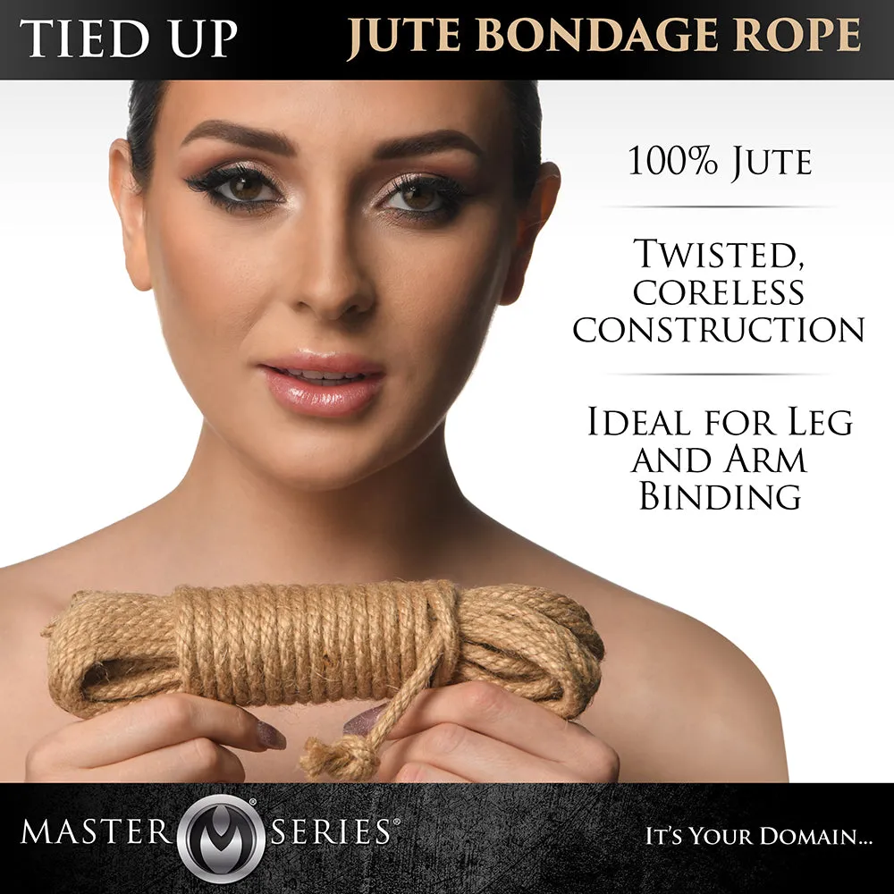 Master Series Tied Up Jute Bondage Rope 25 ft.