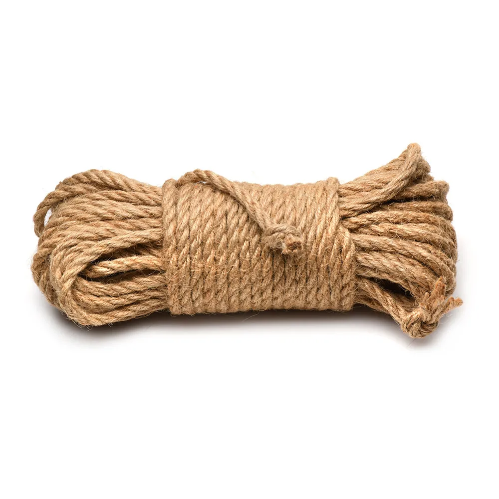 Master Series Tied Up Jute Bondage Rope 50 ft.