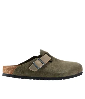 Men's Birkenstock Boston Clogs, Classic Suede