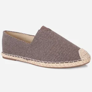 Mens "SIDON" Canvas Flat Espadrille Shoes