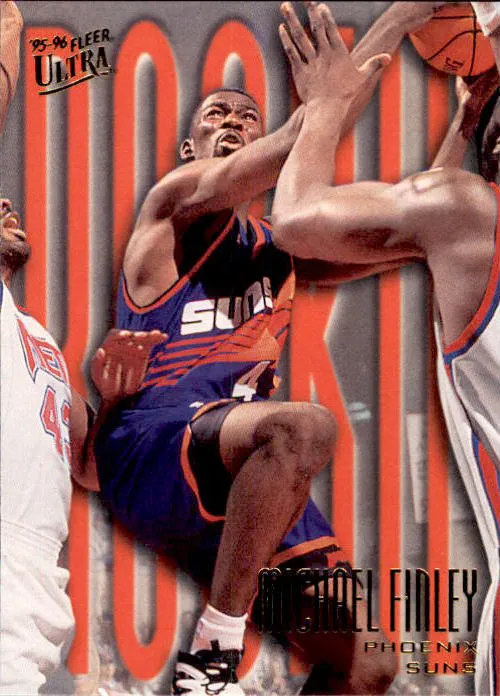 Michael Finley, RC, 1995-96 Fleer Ultra Basketball NBA