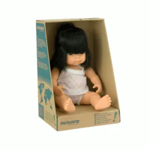 Miniland Doll - Asian Girl 38cm