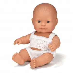 Miniland Doll- Caucasian Boy- 21cm