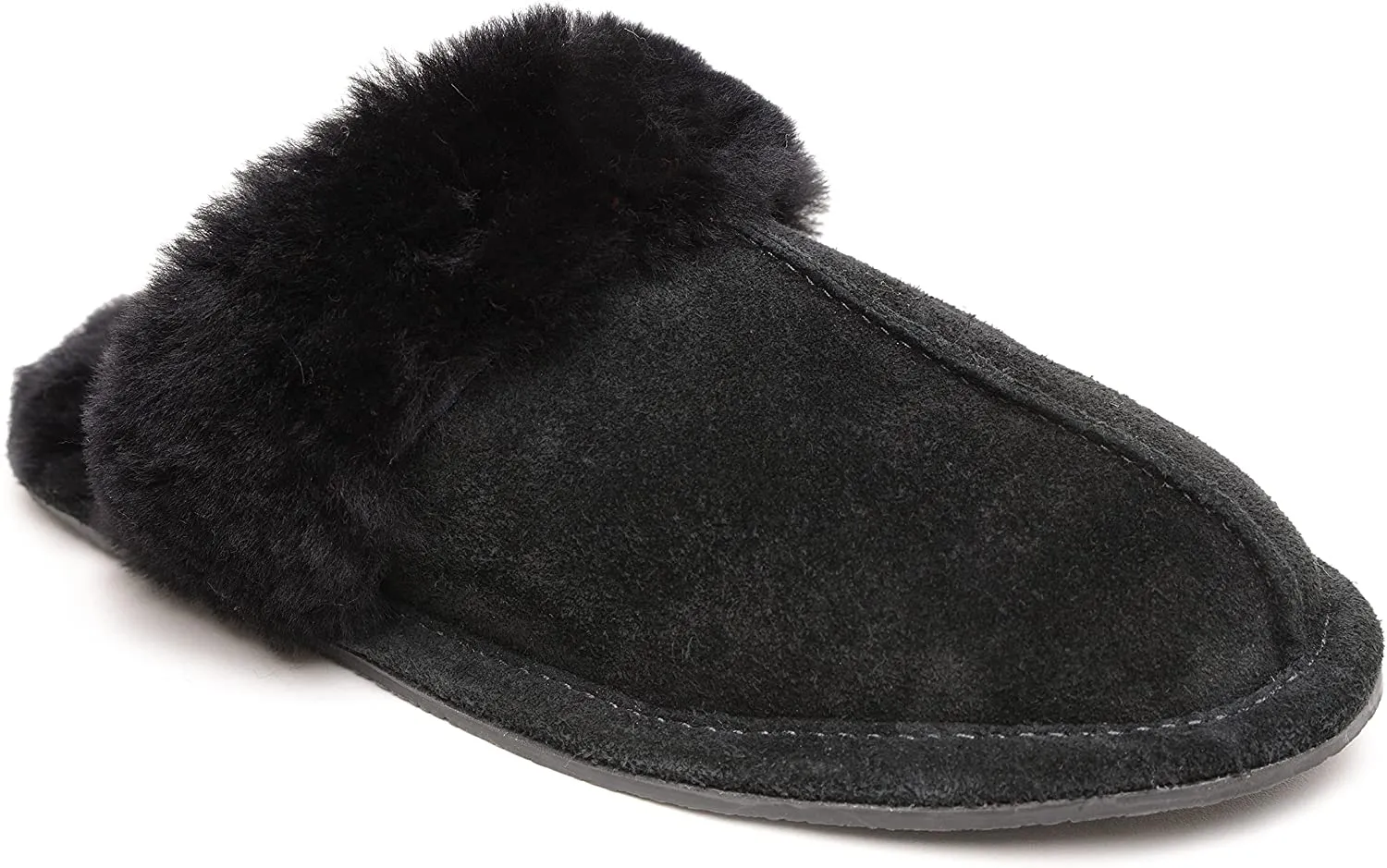 Minnetonka Women's Sheepskin Slide