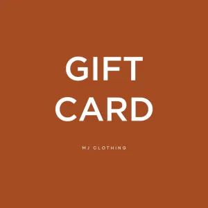 MJ Clothing Gift Card