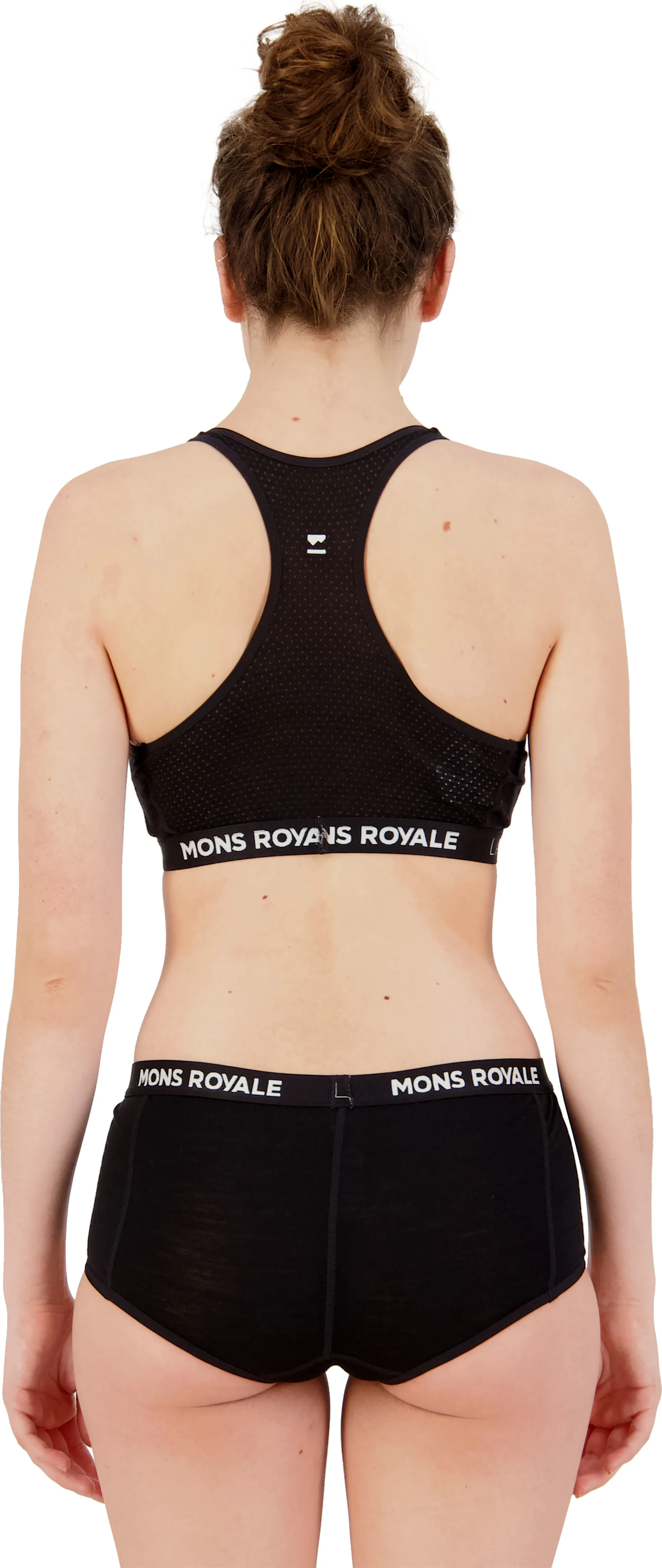 Mons Royale Women&#x27;s Sierra Sports Bra Black | Buy Mons Royale Women&#x27;s Sierra Sports Bra Black here | Outnorth