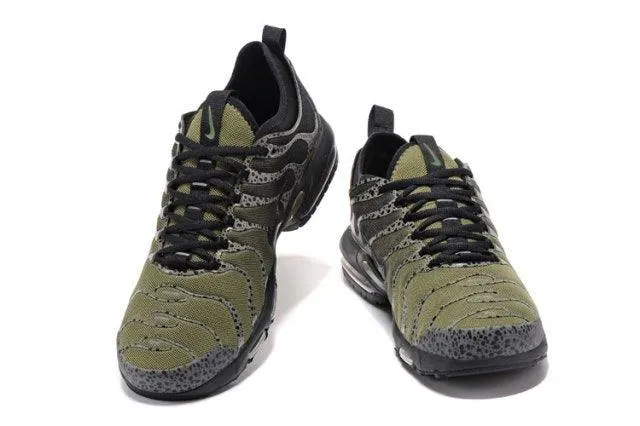 N A M Plus TN Ultra Olive Green Black  Men's Running Shoes