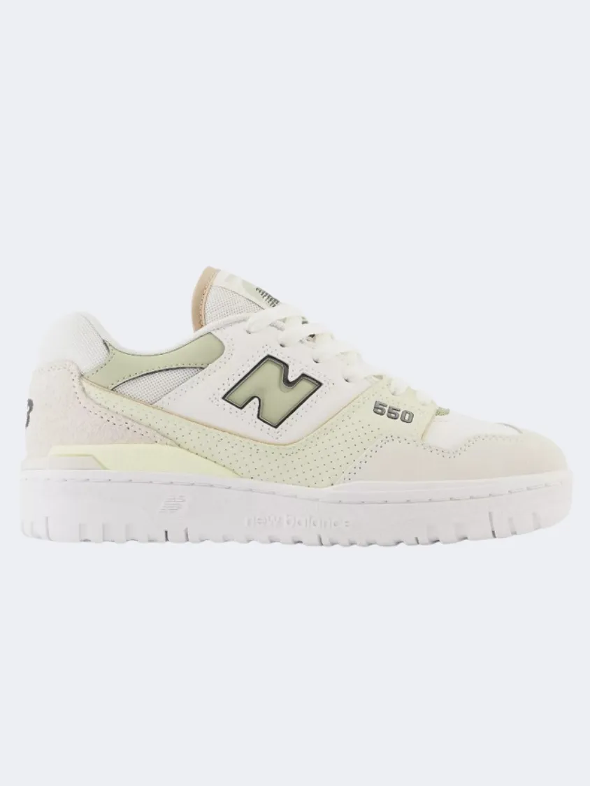 New Balance 550 Women Lifestyle Shoes Sea Salt/Turtledove