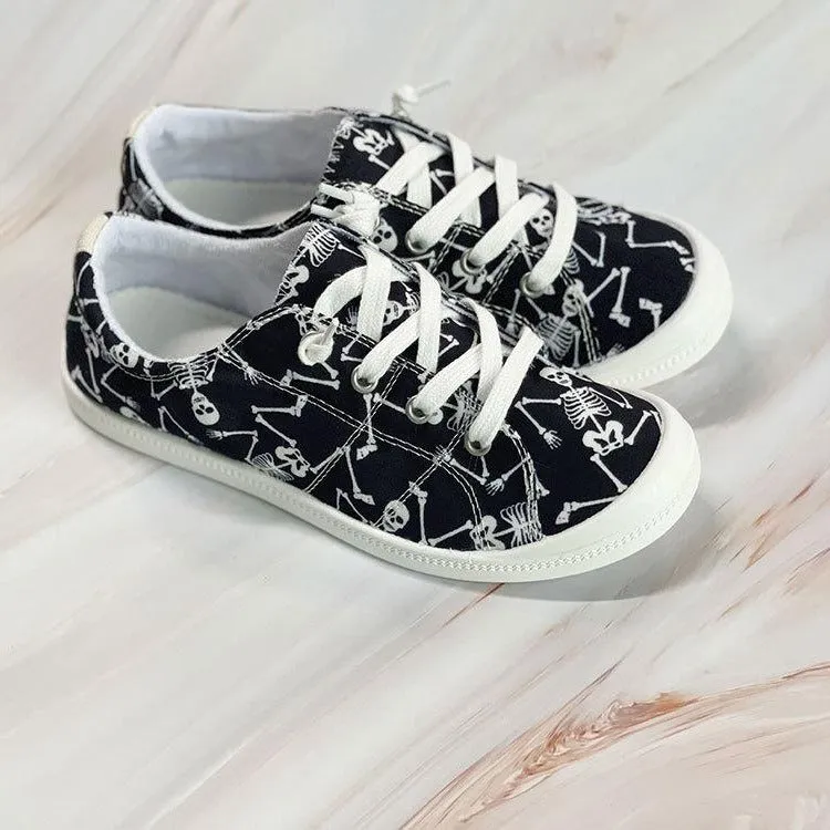 Newbell Halloween Pumpkin Casual Sneakers