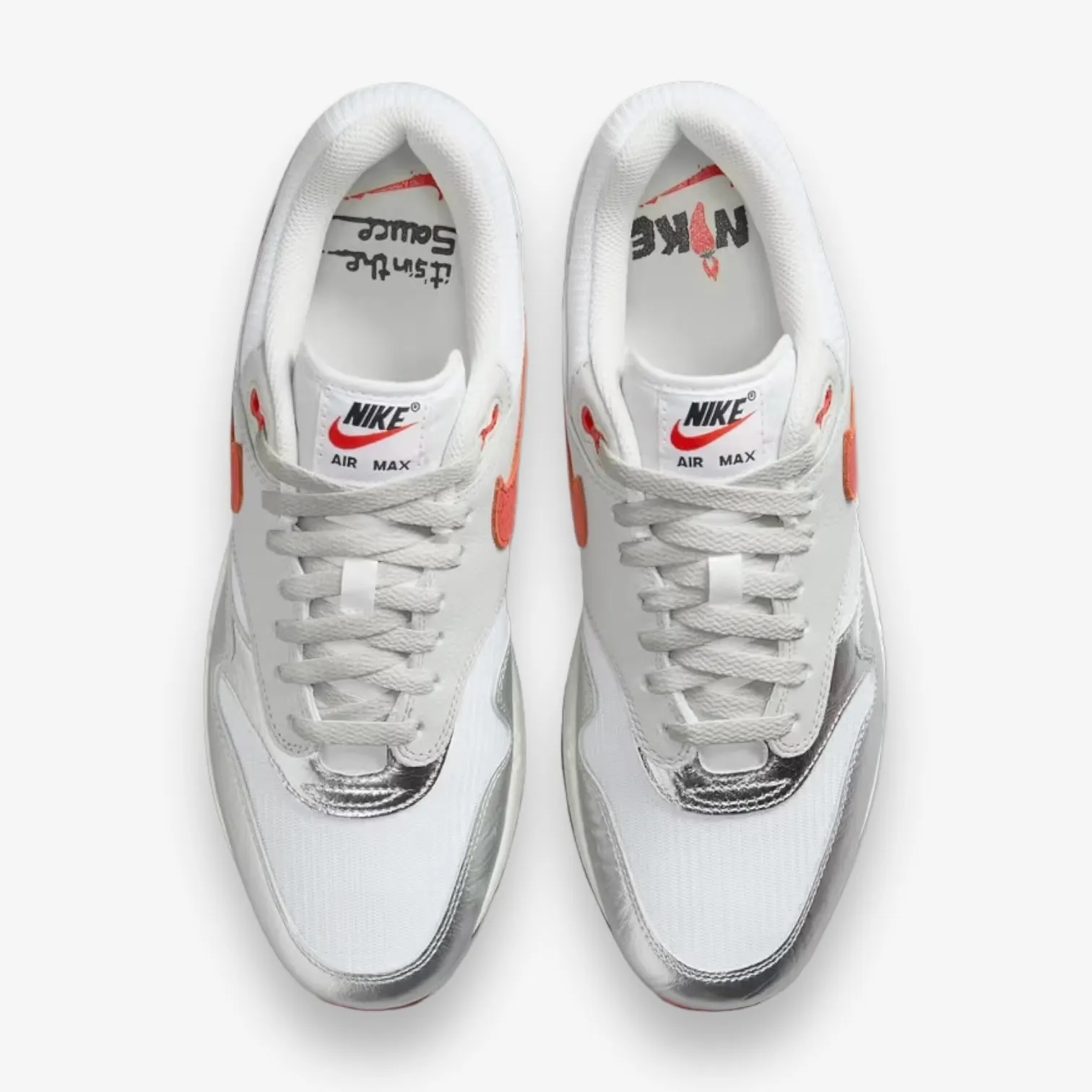 Nike Air Max 1 PRM White Chile Red HF7746-100