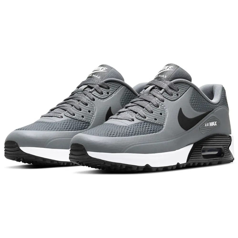 Nike Air Max 90G Spikeless Shoes - Grey/Black/White