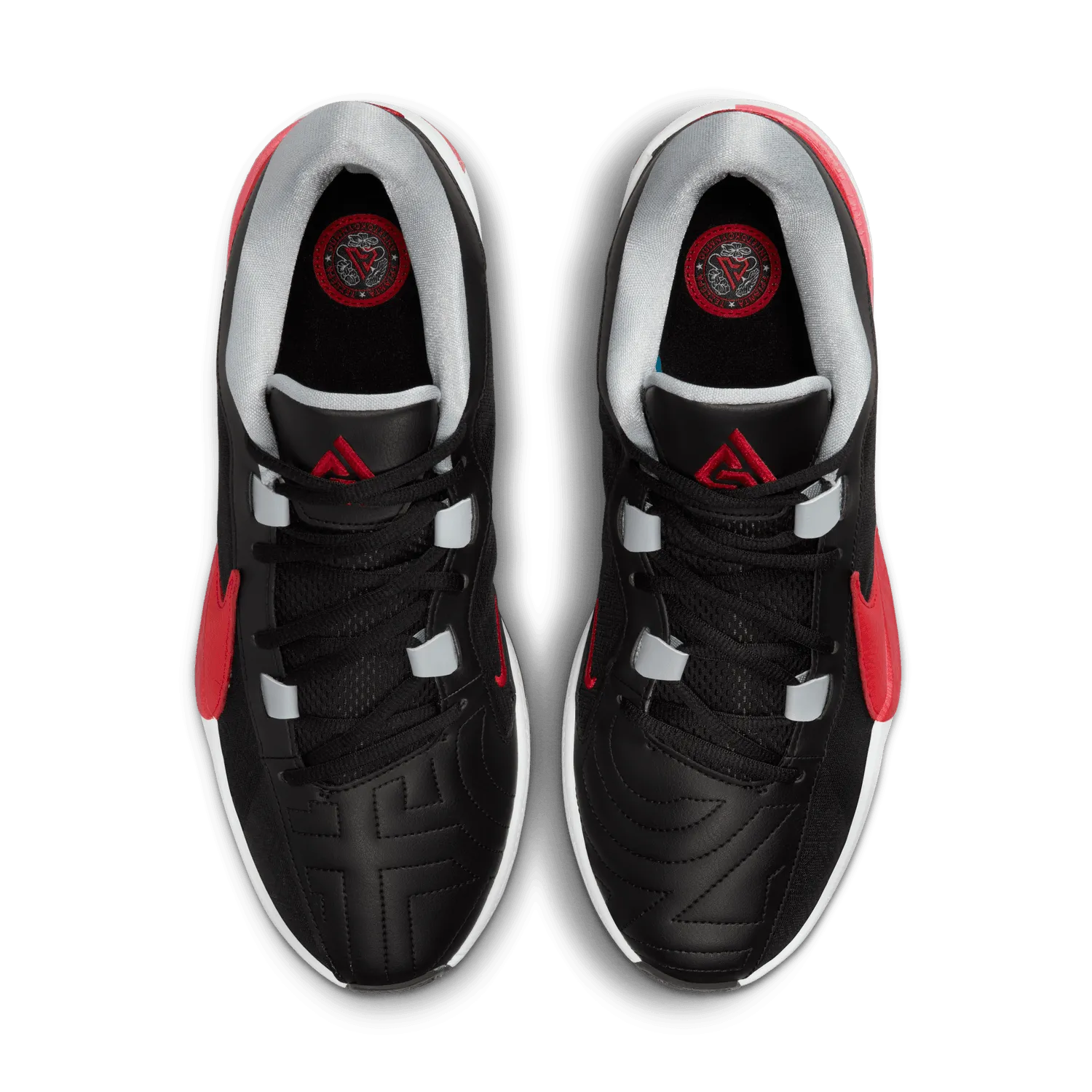 Nike Giannis 5 'Black/Red/Grey'