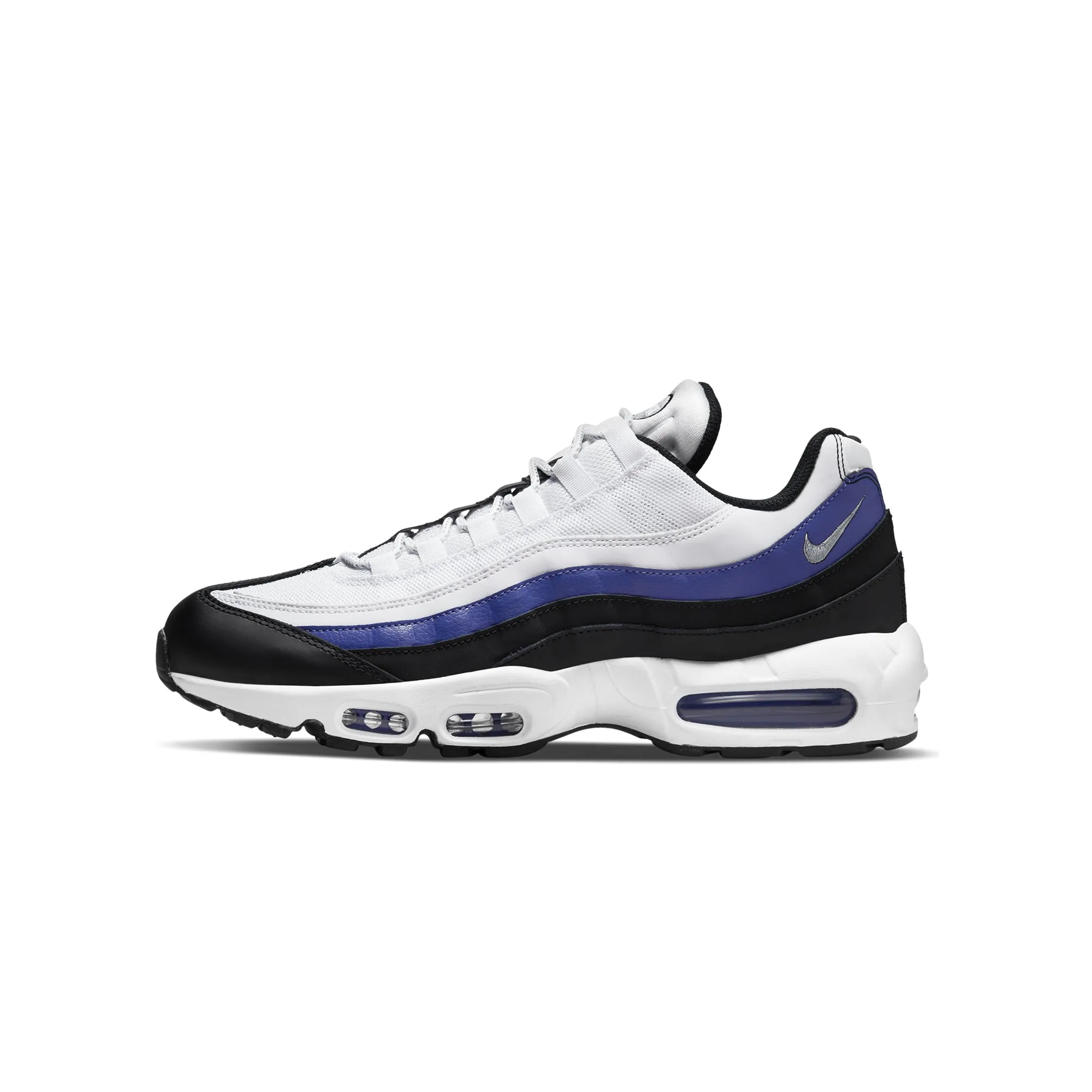 Nike Mens Air Max 95 SE Shoes 'White/Metallic'