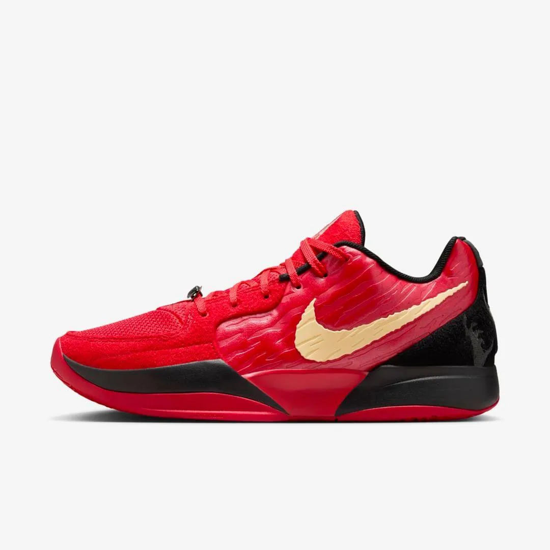 Nike Men's Ja 2 Nightmare Shoes - University Red / Celestial Gold / Black / Jade Horizon