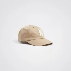 Norse Projects Felt N Twill Sports Cap - Utility Khaki