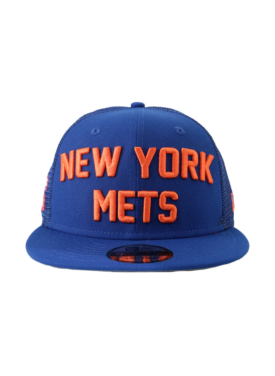 NY Mets Bold Logo Adjustable Snap-Back Cap