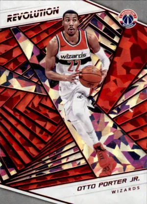 Otto Porter Jr, New Year Cracked Ice, 2018-19 Panini Revolution Basketball NBA