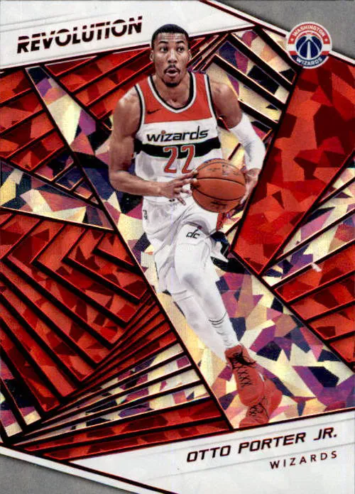 Otto Porter Jr, New Year Cracked Ice, 2018-19 Panini Revolution Basketball NBA