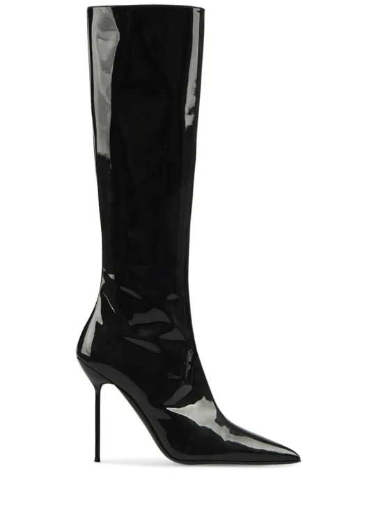 Paris Texas   105mm Lidia patent leather boots 