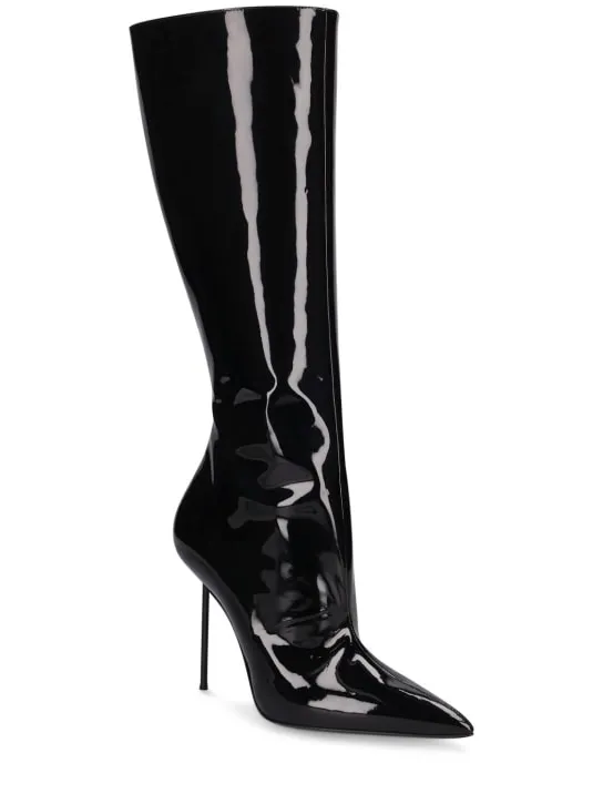 Paris Texas   105mm Lidia patent leather boots 