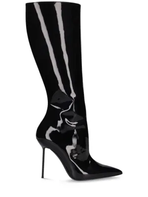 Paris Texas   105mm Lidia patent leather boots 