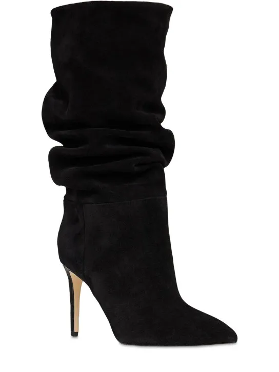 Paris Texas   85mm Slouchy suede boots 