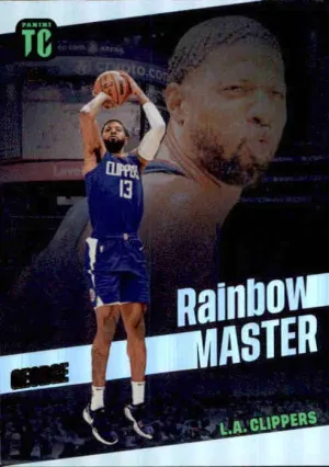 Paul George, #211, Rainbow Masters, 2024 Panini Top Class Basketball NBA