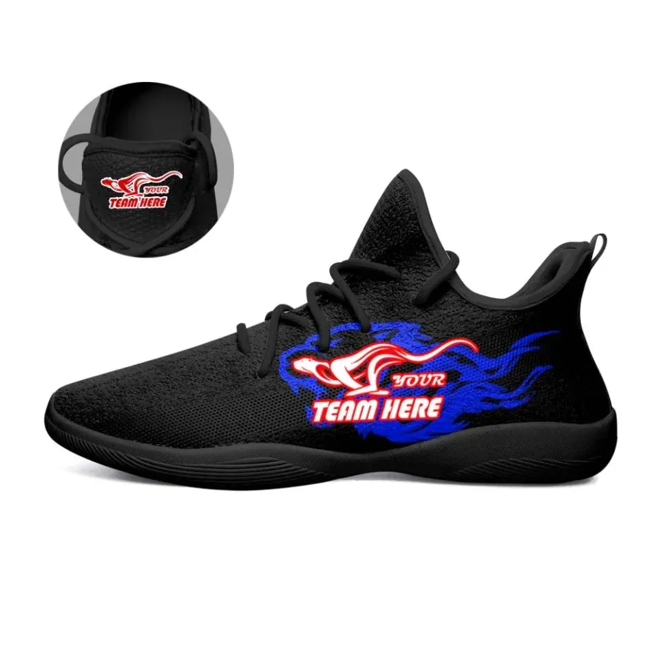 Personalized Cheerleading shoes, Custom Cheer Low cut shoes,  Frofessional 
Comfortable, Put name or Team name on it, CH051-b