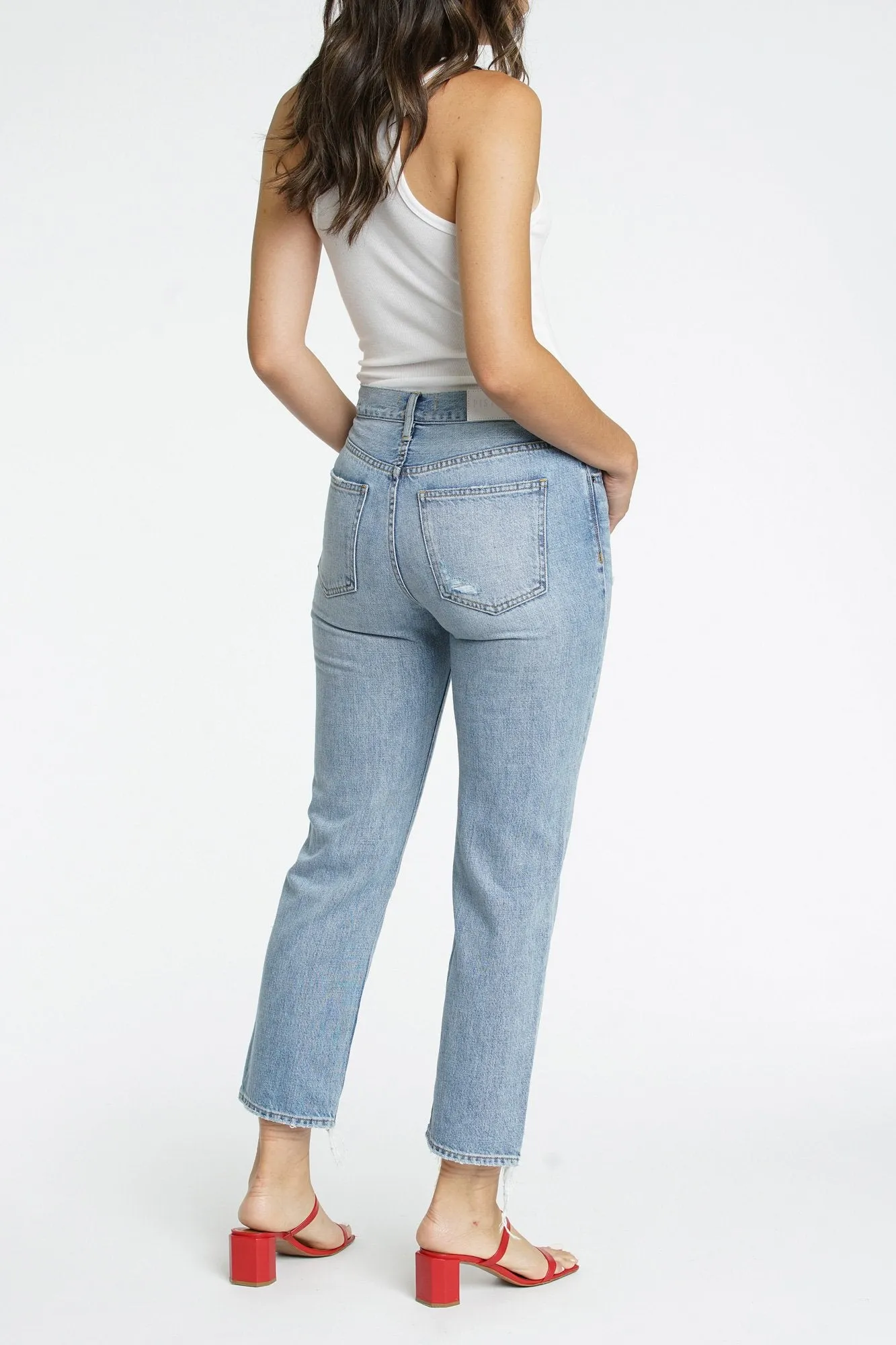 Pistola - Charlie High Rise Jeans in Ruthless