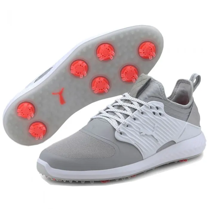 Puma Ignite PWRADAPT Caged Spiked Shoes - Grey Violet/Silver/White