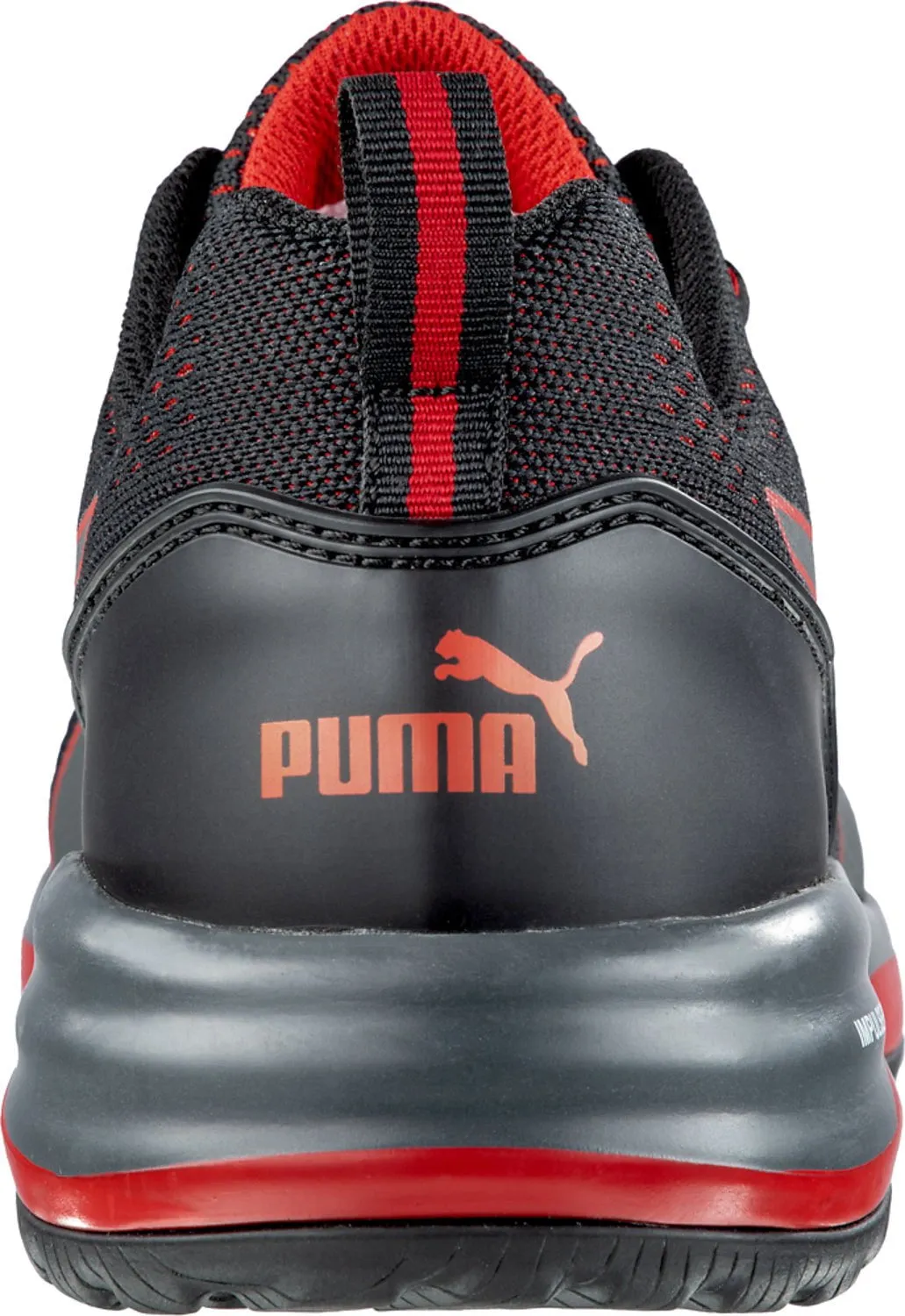 Puma Safety Red Mens Mesh Speed Low EH CT Motion Cloud Work Shoes