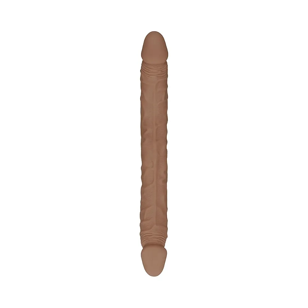 RealRock Double Dong 14 in. Tan