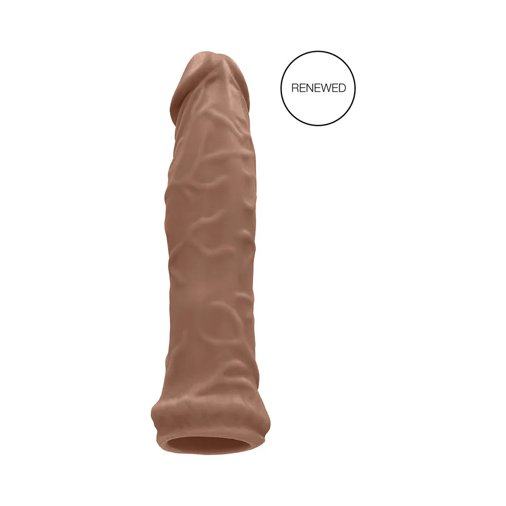 RealRock Realistic 6 in. Penis Sleeve Extender Tan