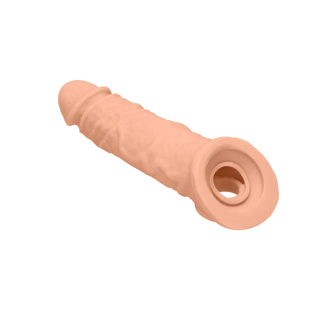 RealRock Skin 8 in. Penis Extender Sling Beige