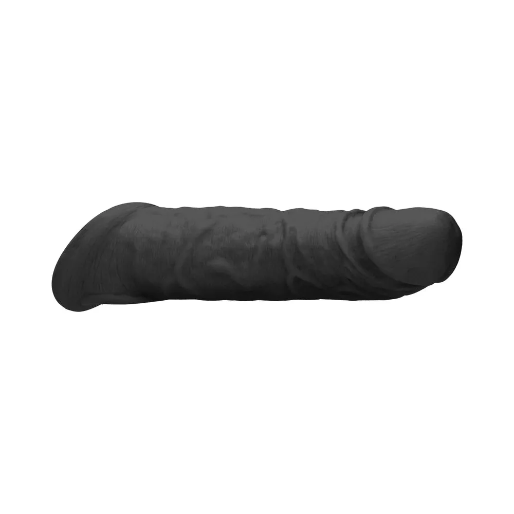 RealRock Skin 8 in. Penis Extender Sling Black