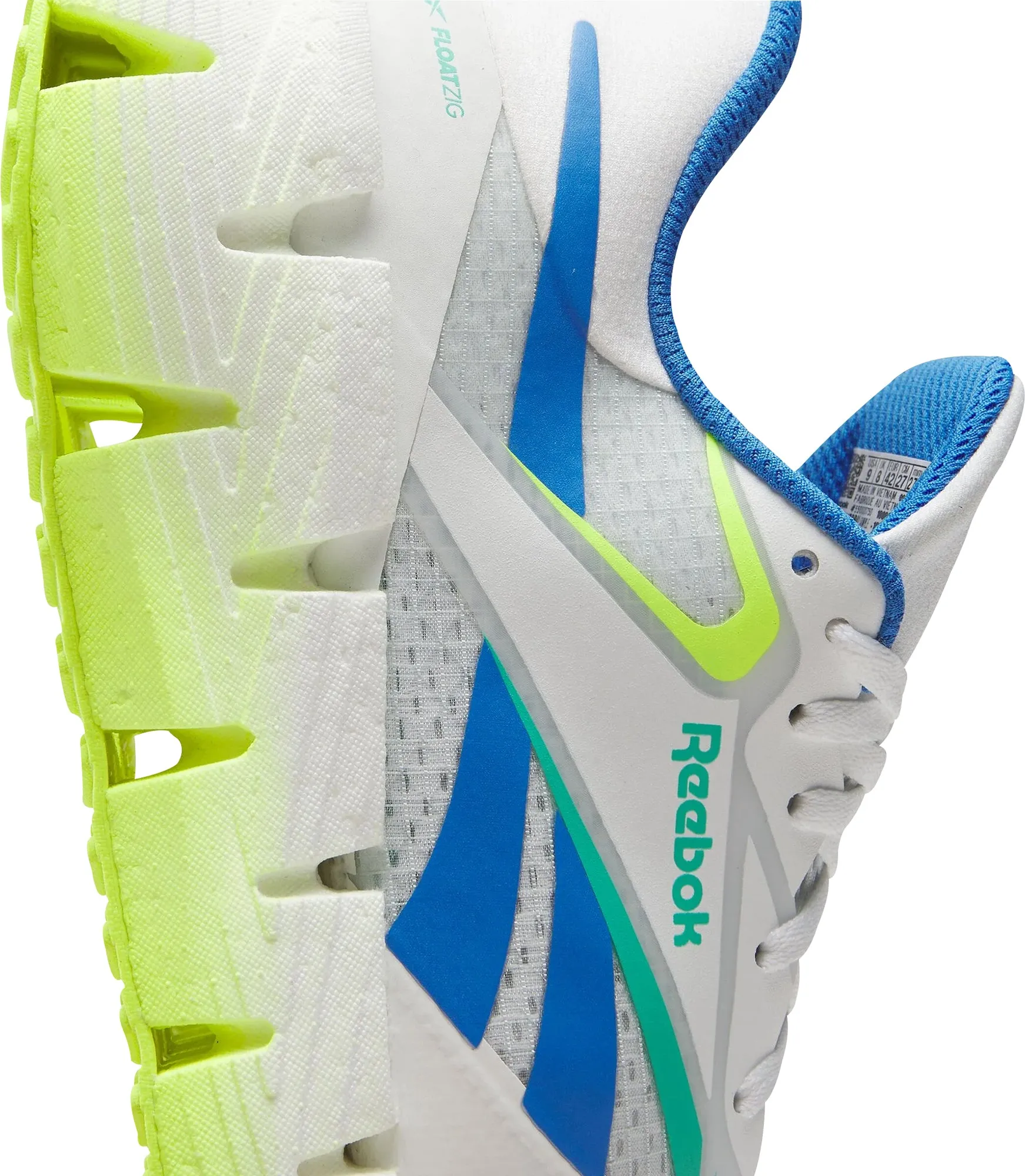 Reebok FloatZig 1 Mens Running Shoes - White