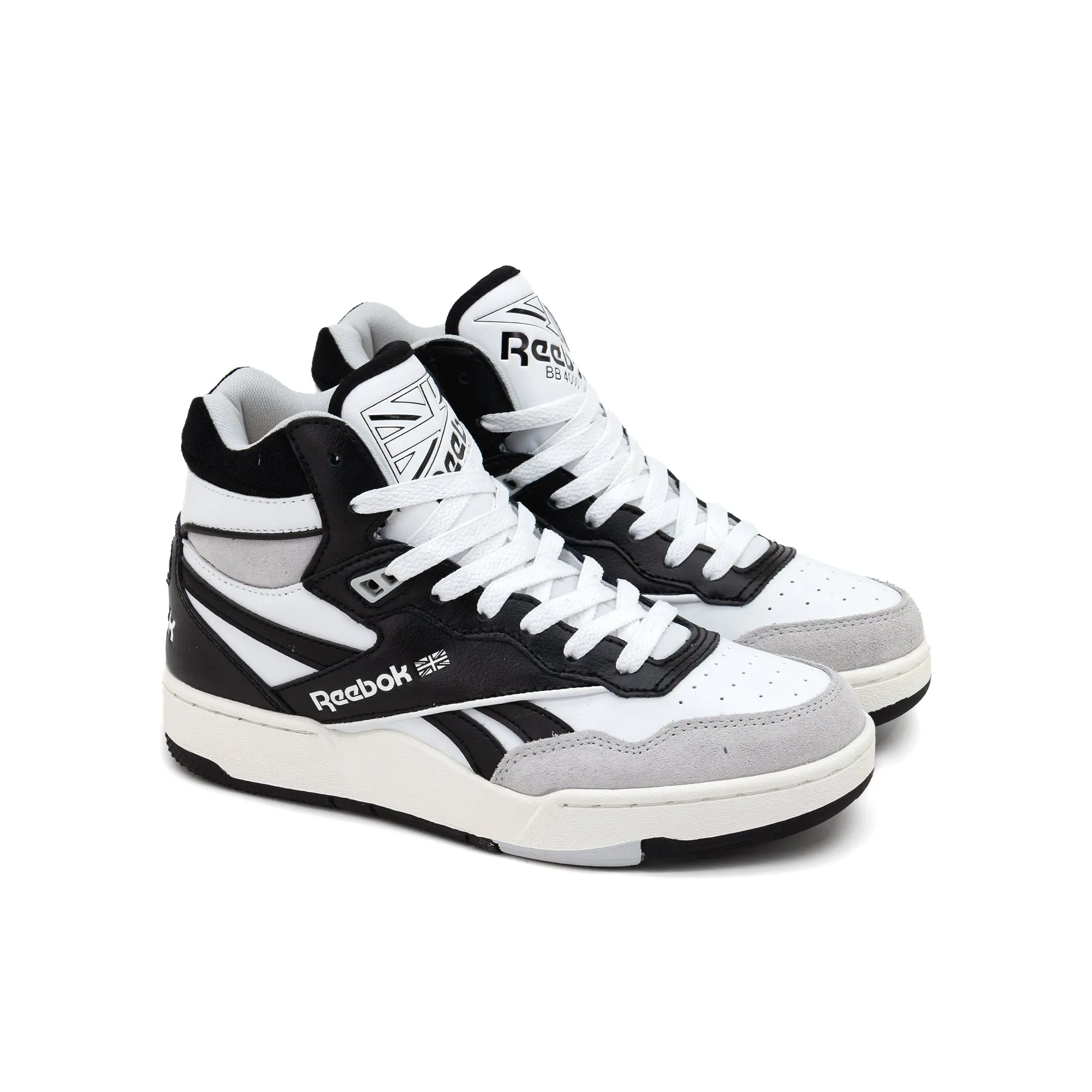 Reebok lil Kids (PS) BB 4000 II White/Black/Pure Grey 2