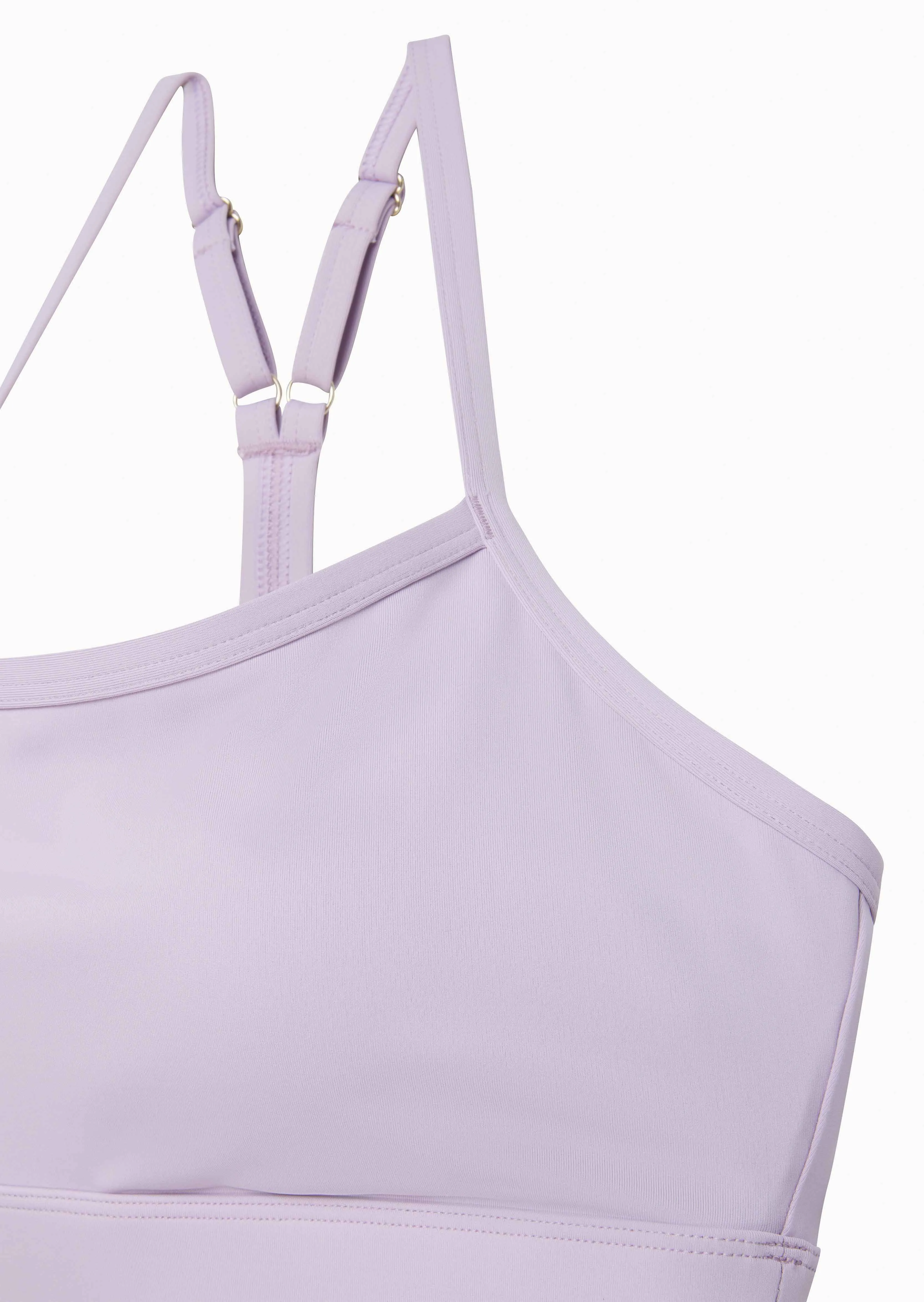 REFORM SPORTS BRA IN FAIR ORCHID