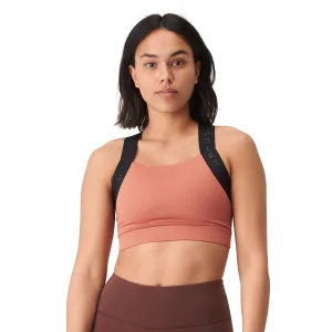 Röhnisch Women&#x27;s Kay Sports Bra Copper Brown | Buy Röhnisch Women&#x27;s Kay Sports Bra Copper Brown here | Outnorth