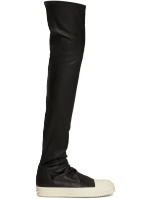 Rick Owens   20mm Classic Bumper leather boots 