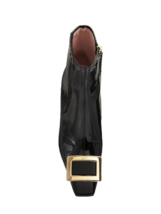 Roger Vivier   45mm Belle Vivier patent leather boots 