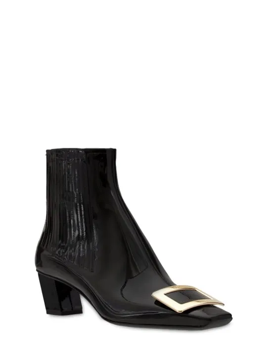 Roger Vivier   45mm Belle Vivier patent leather boots 