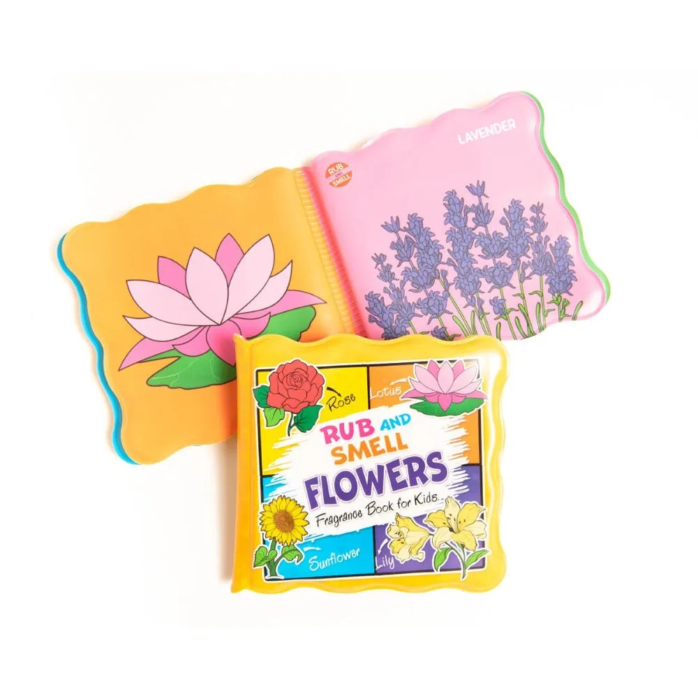 Rub and Smell - Flowers  (Fragrance Book for Kids)