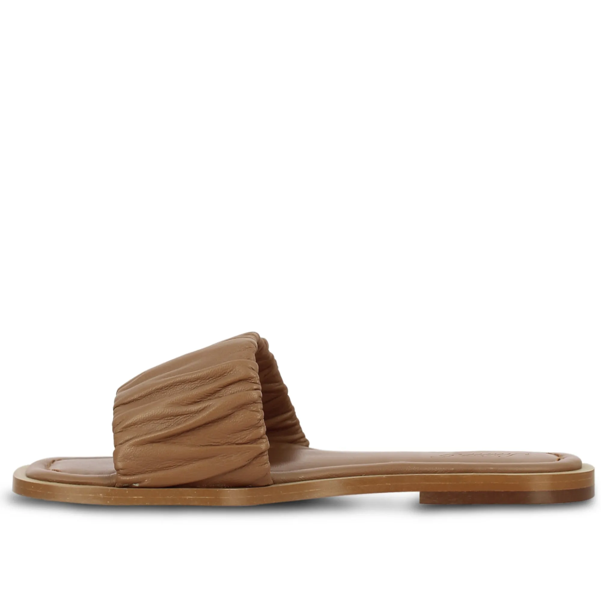 Saint Beatrice Cuoio Handcrafted Leather Slides