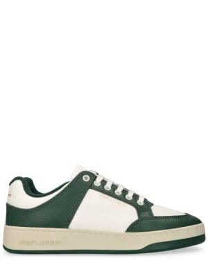 Saint Laurent   20mm SL61 low top leather sneakers 