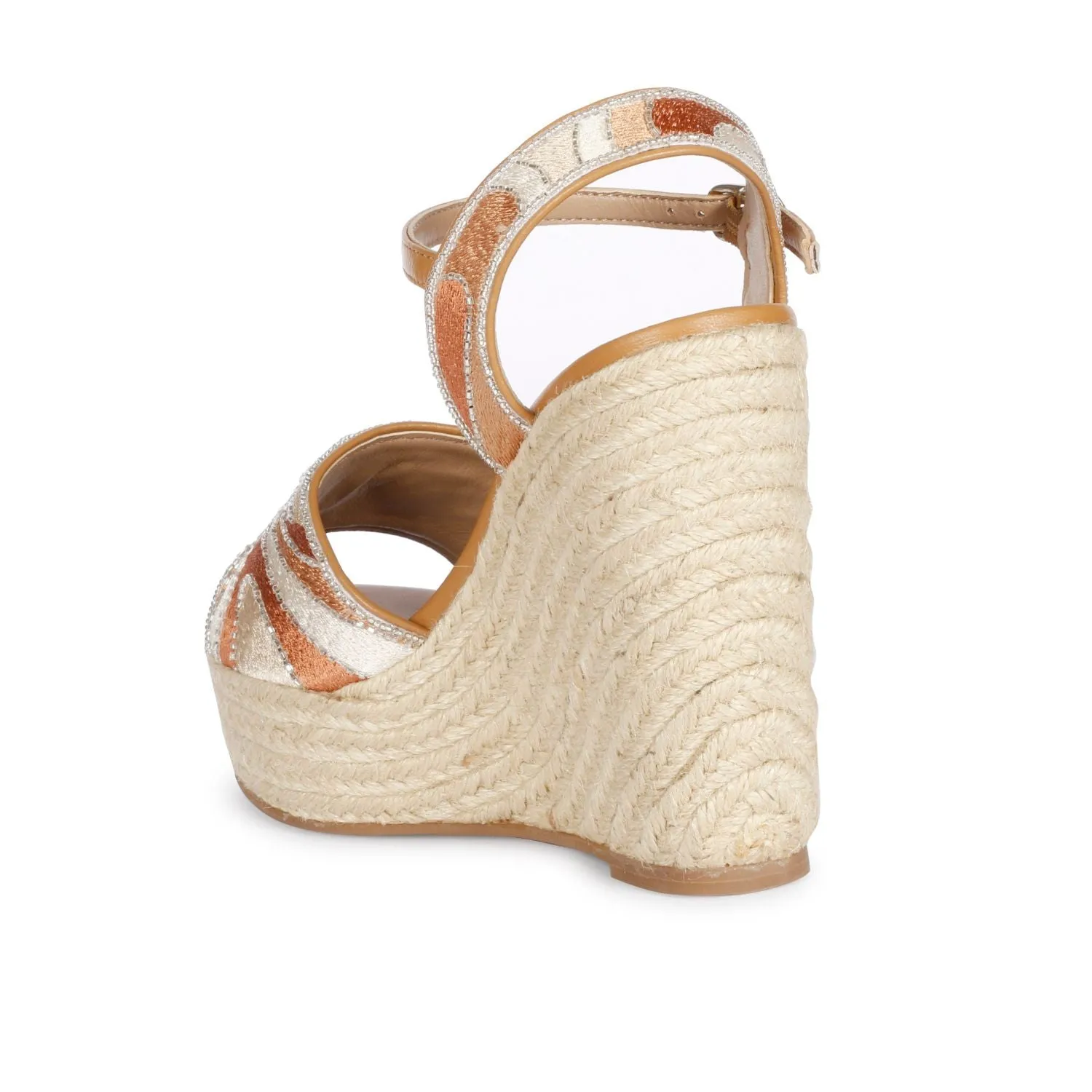 Saint Marcilia Multi Brown Wedges